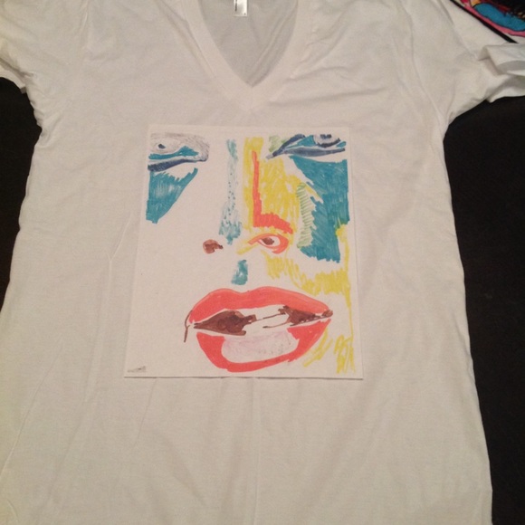 💙❤️💛NEW! " human league " tee Amer - Picture 3 of 3